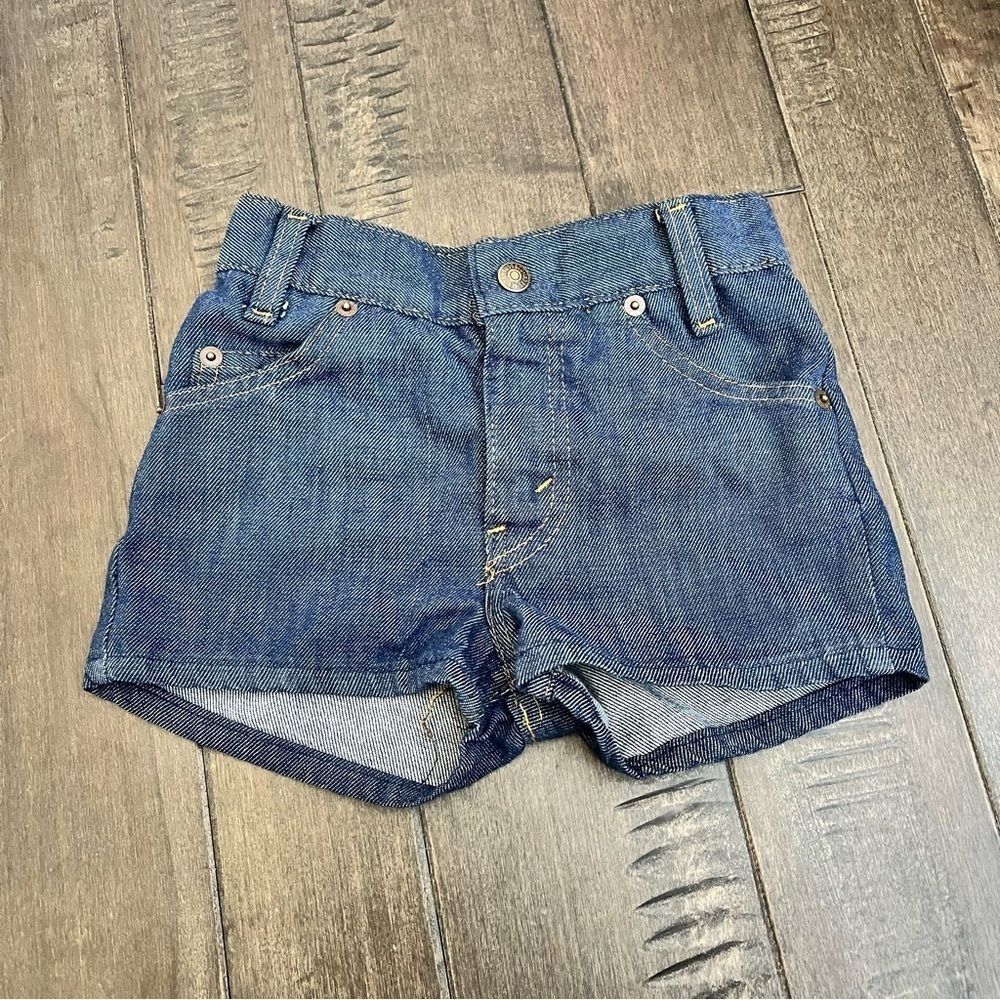 Vintage Levi’s Jean Shorts Denim Toddler Kids Unisex 4Y 4T